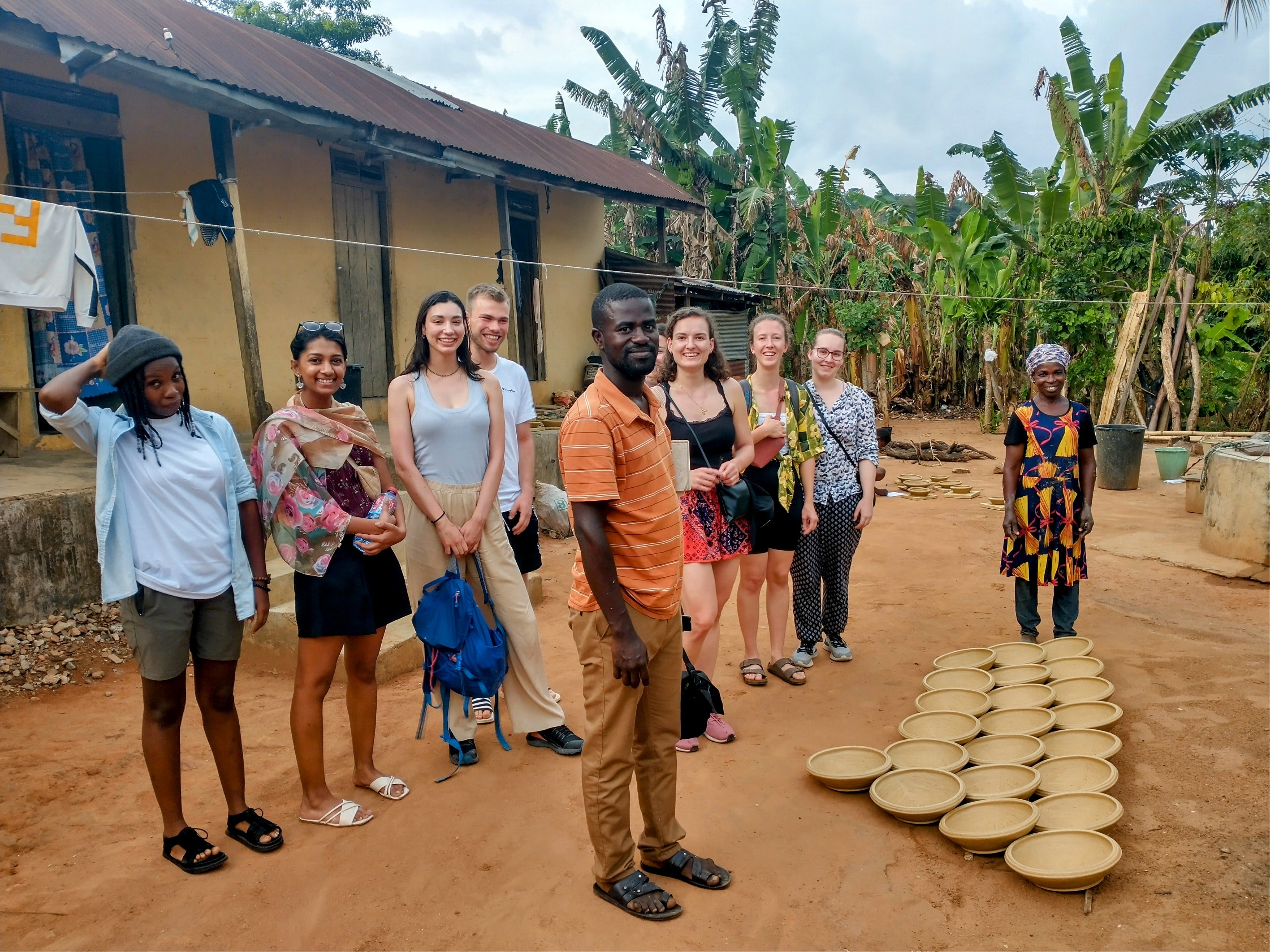 pottery making